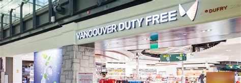 yvr airlines duty free